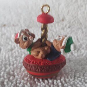 Hallmark Miniature Ornament- Friends are Tops, 1992, no box